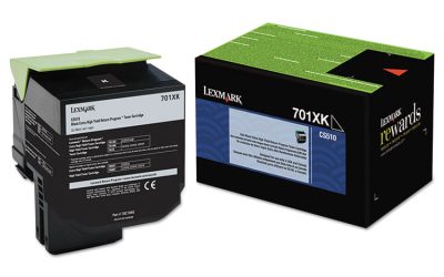 70c1xk0 Return Program Extra High-Yield Toner, 8,000 Page-Yield, Black