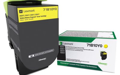 71b10y0 Unison Toner, 2,300 Page-Yield, Yellow
