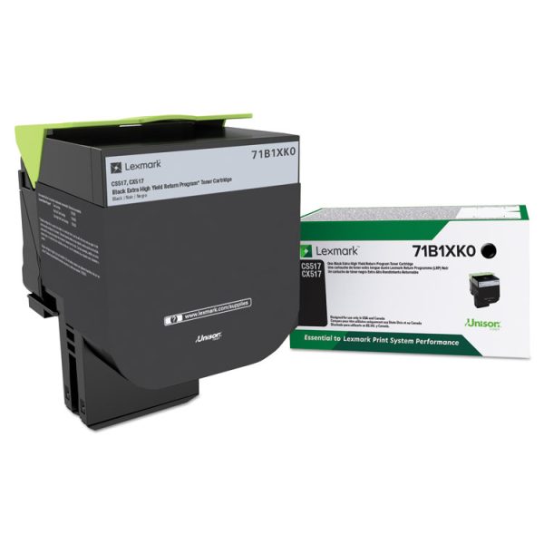 71b1xk0 Unison Extra High-Yield Toner, 8,000 Page-Yield, Black