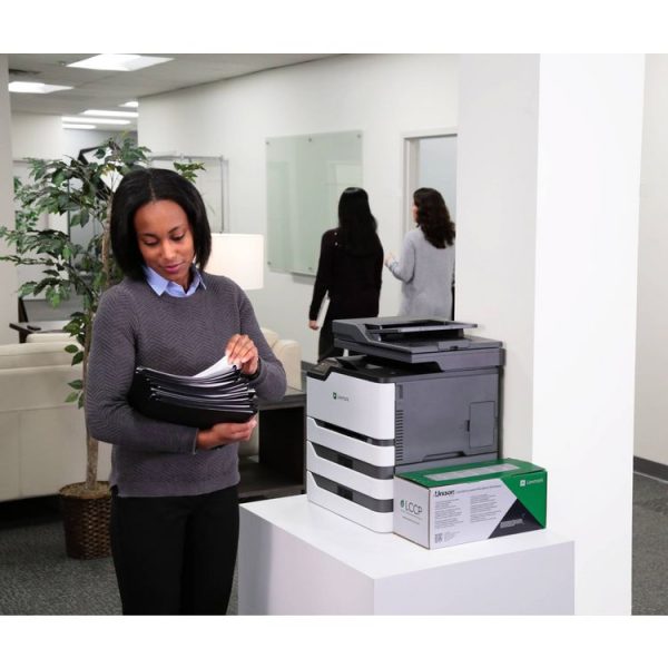 71C1XY0 Return Program Toner Cartridge, 12,500 Page-Yield, Yellow - Image 2