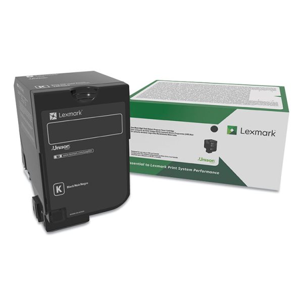74c00kg Return Program Toner, 3,000 Page-Yield, Black