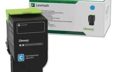 78c10c0 Return Program Toner, 1,400 Page-Yield, Cyan