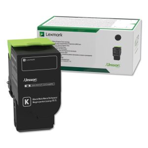 78c10k0 Return Program Toner, 2,000 Page-Yield, Black
