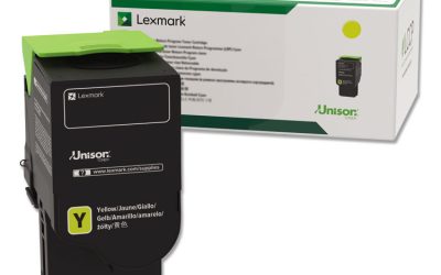 78c1uy0 Return Program Toner, 7,000 Page-Yield, Yellow