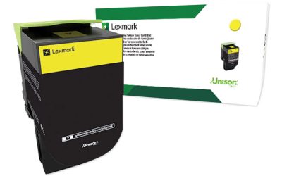 80c0xyg Return Program Extra High-Yield Toner, 4,000 Page-Yield, Yellow, Taa Compliant