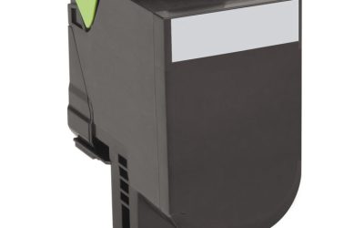 80c1xk0 Return Program Toner, 8,000 Page-Yield, Black