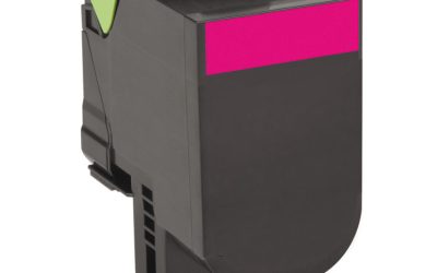 80c1xm0 Return Program Toner, 4,000 Page-Yield, Magenta