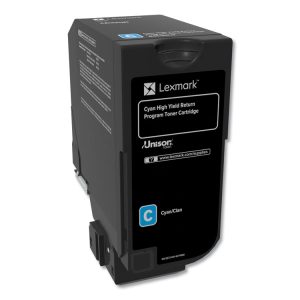84c1hc0 Return Program Unison High-Yield Toner, 16,000 Page-Yield, Cyan