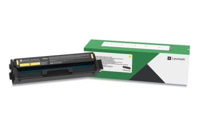 C341xy0 Return Program Extra High-Yield Toner, 4,500 Page-Yield, Yellow
