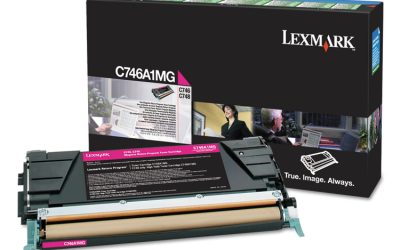C746a1mg Return Program Toner, 7,000 Page-Yield, Magenta