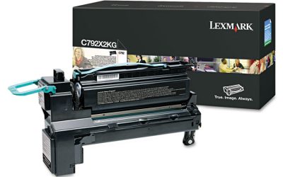 C792x2kg Extra High-Yield Toner, 20,000 Page-Yield, Black