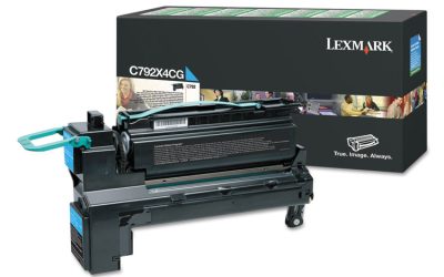 C792x4cg Return Program Extra High-Yield Toner, 17,000 Page-Yield, Cyan
