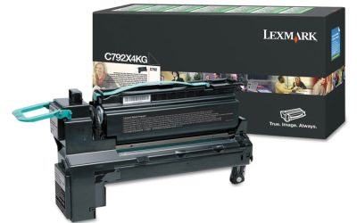C792x4kg Return Program Extra High-Yield Toner, 17,000 Page-Yield, Black