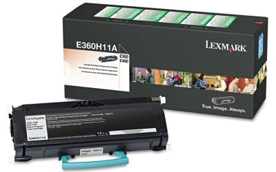 E360h11a Return Program High-Yield Toner, 9,000 Page-Yield, Black