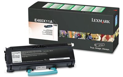 E460x11a Return Program Extra High-Yield Toner, 15,000 Page-Yield, Black