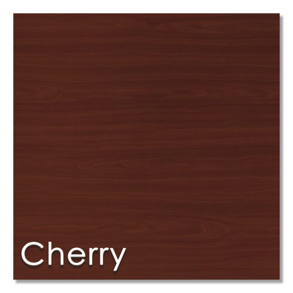 Study Carrell Starter Unit, 2-Leg, 31.25 X 23.5 X 45.25, Cherry - Image 10