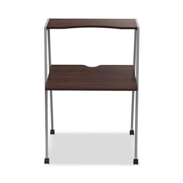 Kompass Flexible Home/office Desk, 33" X 23.4" X 48", Mocha - Image 2