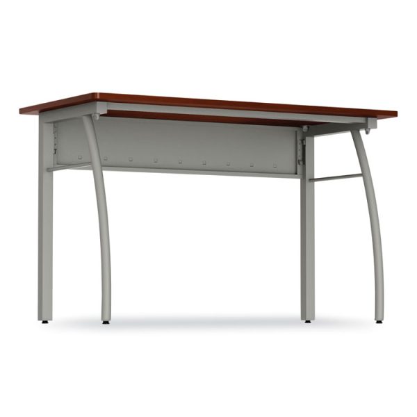 Trento Line Rectangular Desk, 47.25" X 23.63" X 29.5", Cherry - Image 2