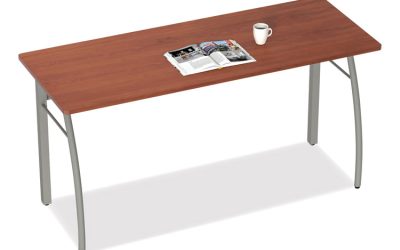 Trento Line Rectangular Desk, 59.13″ X 23.63″ X 29.5″, Cherry