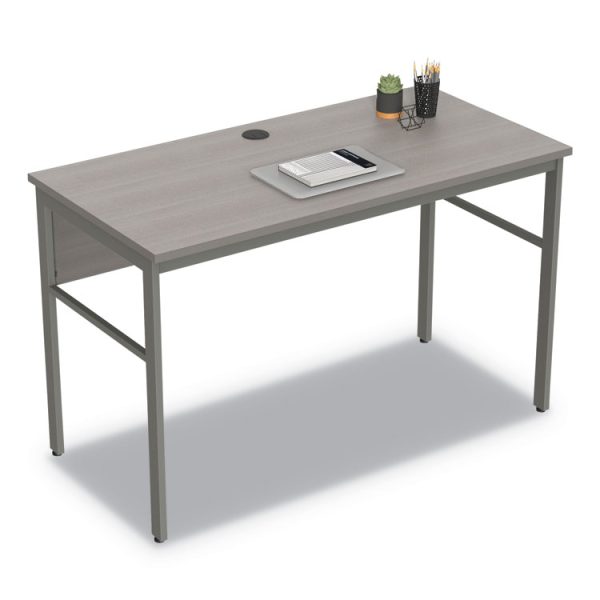 Urban Series Desk Workstation, 47.25" X 23.75" X 29.5", Ash - Image 3