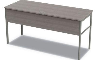 Urban Series Desk Workstation, 59″ X 23.75″ X 29.5″, Ash
