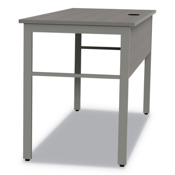 Urban Series Desk Workstation, 59" X 23.75" X 29.5", Ash - Image 2
