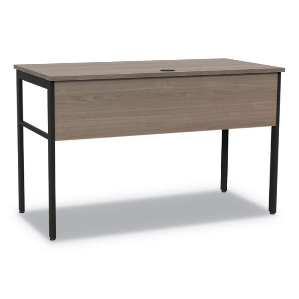 Urban Series Desk Workstation, 59" X 23.75" X 29.5", Natural Walnut - Image 5