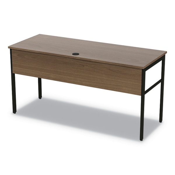 Urban Series Desk Workstation, 59" X 23.75" X 29.5", Natural Walnut - Image 10