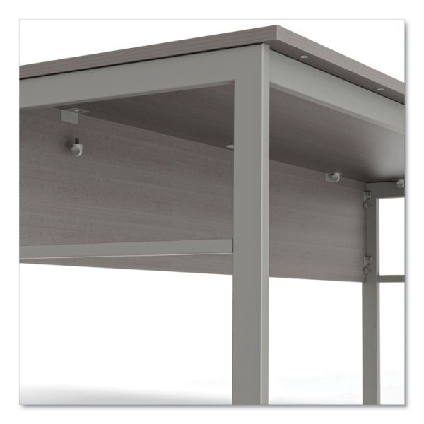 Urban Series L- Shaped Desk, 59" X 59" X 29.5", Ash - Image 7