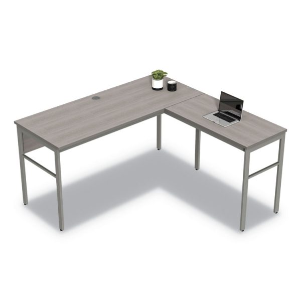 Urban Series L- Shaped Desk, 59" X 59" X 29.5", Ash - Image 5