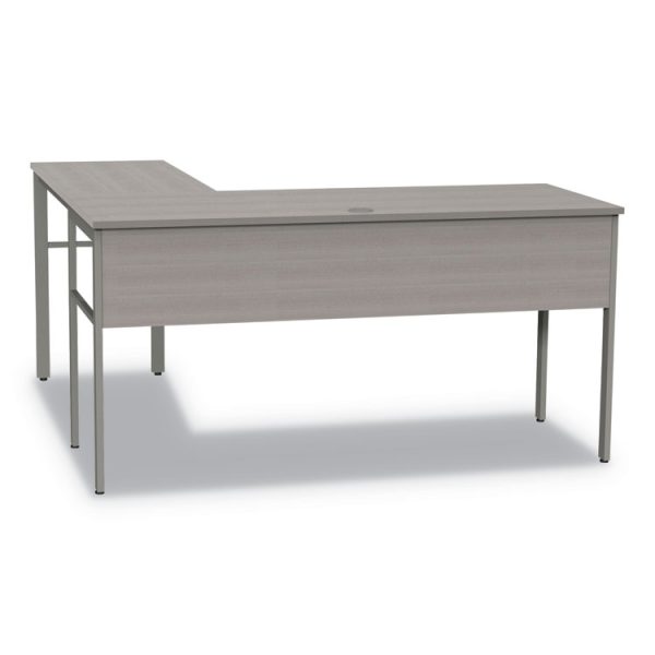 Urban Series L- Shaped Desk, 59" X 59" X 29.5", Ash - Image 4