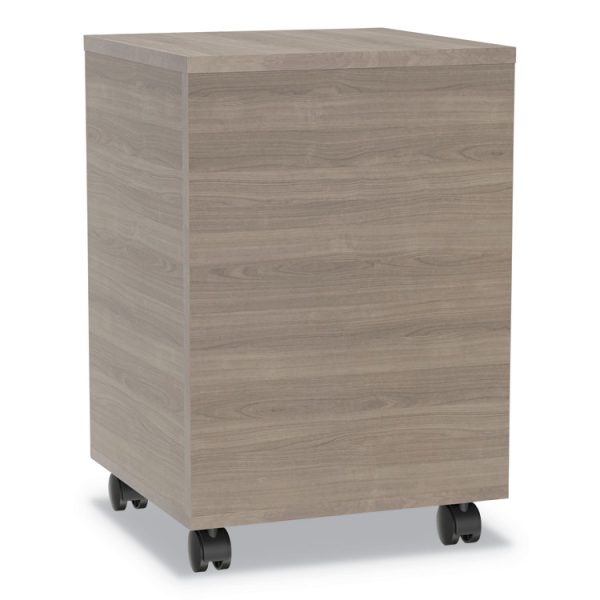 Urban Mobile File Pedestal, Left Or Right, 2-Drawers: Box/file, Legal/a4, Natural Walnut, 16" X 15.25" X 23.75" - Image 4
