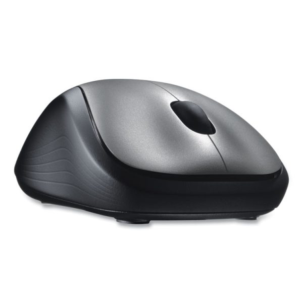 M310 Wireless Mouse, 2.4 Ghz Frequency/30 Ft Wireless Range, Left/right Hand Use, Silver/black - Image 3