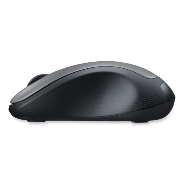 M310 Wireless Mouse, 2.4 Ghz Frequency/30 Ft Wireless Range, Left/right Hand Use, Silver/black - Image 4