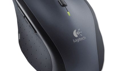M705 Marathon Wireless Laser Mouse, 2.4 Ghz Frequency/30 Ft Wireless Range, Right Hand Use, Black