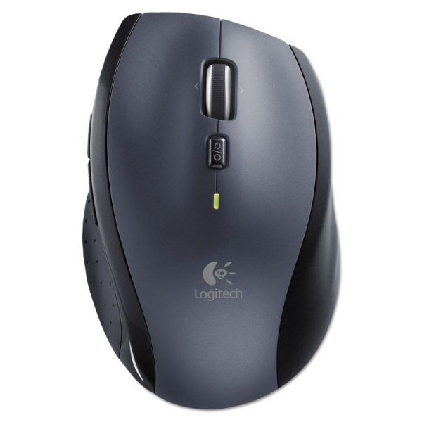 M705 Marathon Wireless Laser Mouse, 2.4 Ghz Frequency/30 Ft Wireless Range, Right Hand Use, Black - Image 2