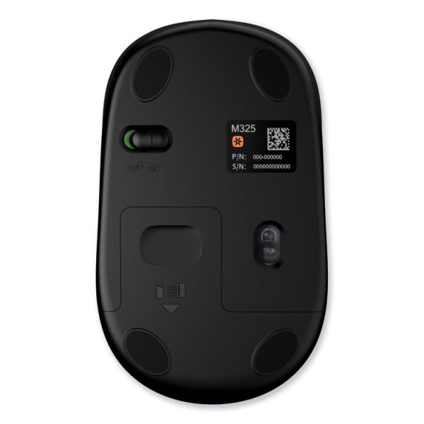 M325 Wireless Mouse, 2.4 Ghz Frequency/30 Ft Wireless Range, Left/right Hand Use, Blue - Image 3