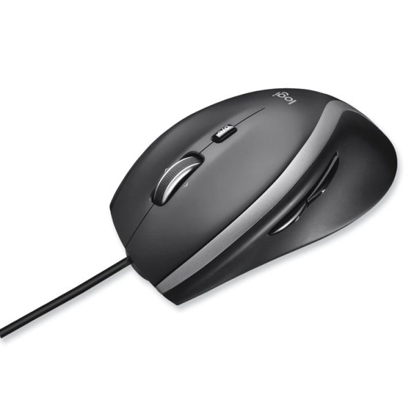 Advanced Corded Mouse M500s, Usb, Right Hand Use, Black - Image 3