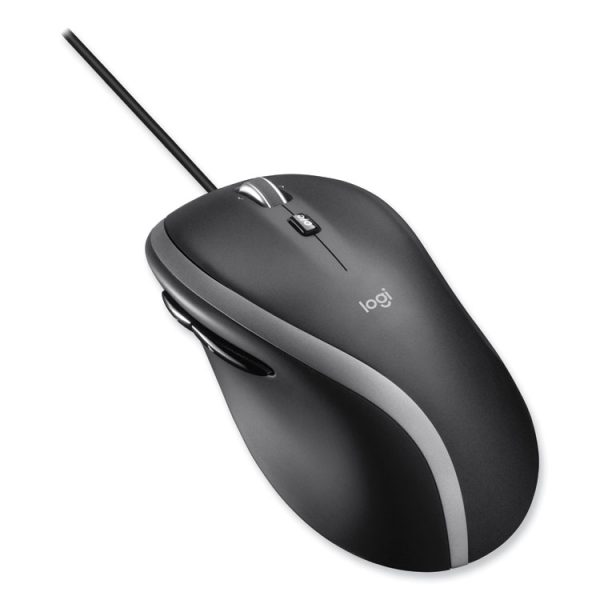 Advanced Corded Mouse M500s, Usb, Right Hand Use, Black - Image 2