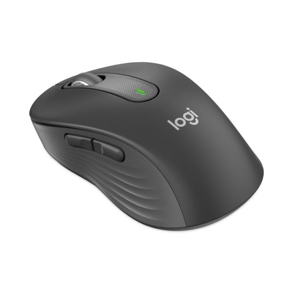 Signature M650 for Business Wireless Mouse, Medium, 2.4 GHz Frequency, 33 ft Wireless Range, Right Hand Use, Graphite - Image 4