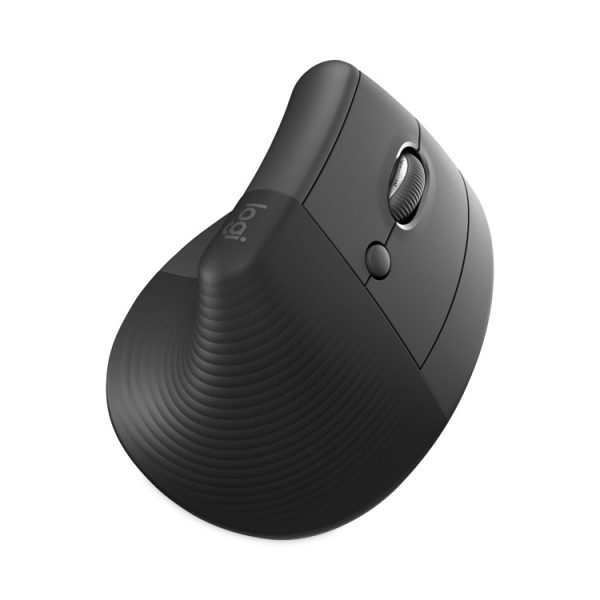 Lift Vertical Ergonomic Mouse, 2.4 GHz Frequency/32 ft Wireless Range, Right Hand Use, Graphite - Image 5