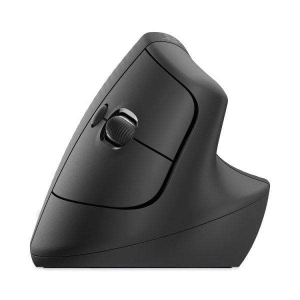 Lift Vertical Ergonomic Mouse, 2.4 GHz Frequency/32 ft Wireless Range, Right Hand Use, Graphite - Image 3