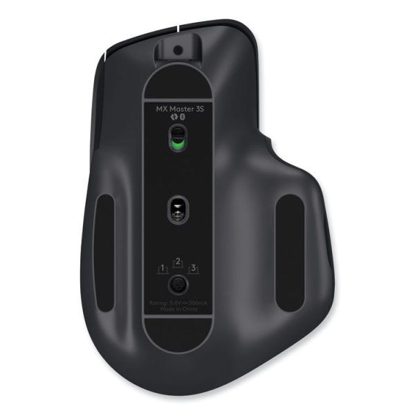 MX Master 3S Performance Wireless Mouse, 2.4 GHz Frequency/32 ft Wireless Range, Right Hand Use, Black - Image 3