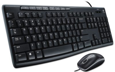 Wired Media Combo Mk200, Usb 2.0, Black