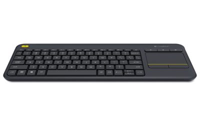 Wireless Touch Keyboard K400 Plus, Black