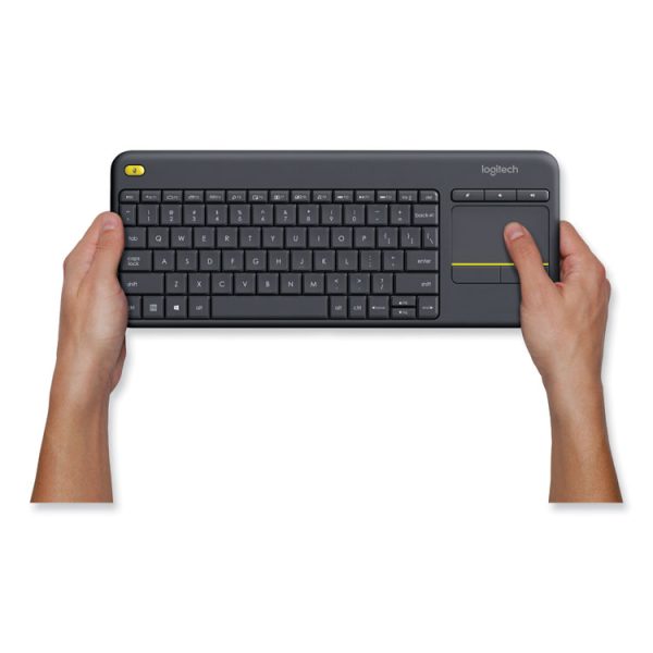 Wireless Touch Keyboard K400 Plus, Black - Image 2