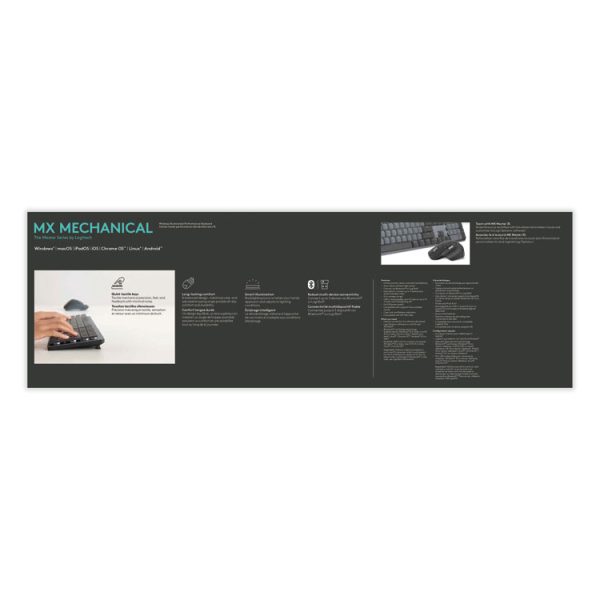 MX Mechanical Wireless Illuminated Performance Keyboard, Graphite - Image 4