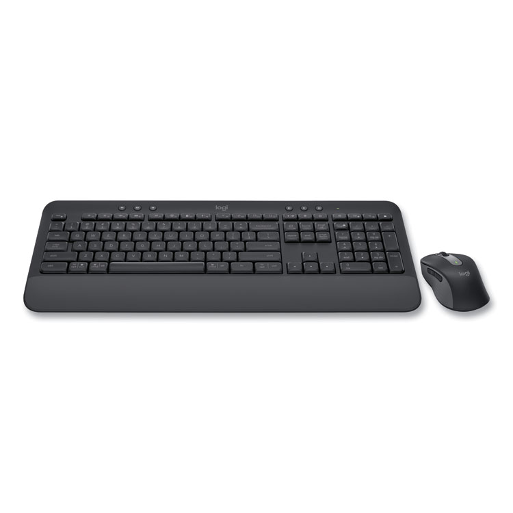 Signature MK650 Wireless Keyboard and Mouse Combo for Business, 2.4 GHz Frequency/32 ft Wireless Range, Graphite - Image 4