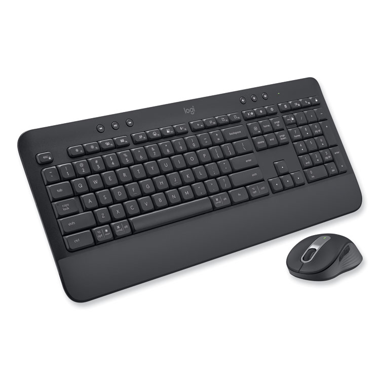 Signature MK650 Wireless Keyboard and Mouse Combo for Business, 2.4 GHz Frequency/32 ft Wireless Range, Graphite - Image 5