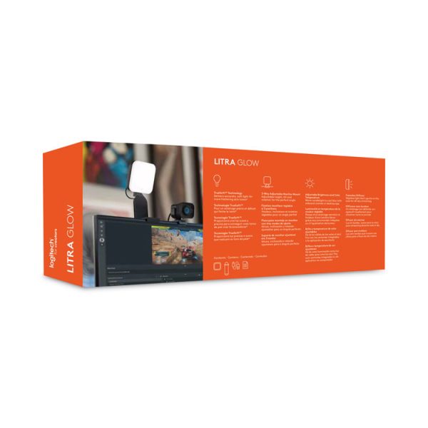 Litra Glow Premium Streaming Light, Black - Image 2